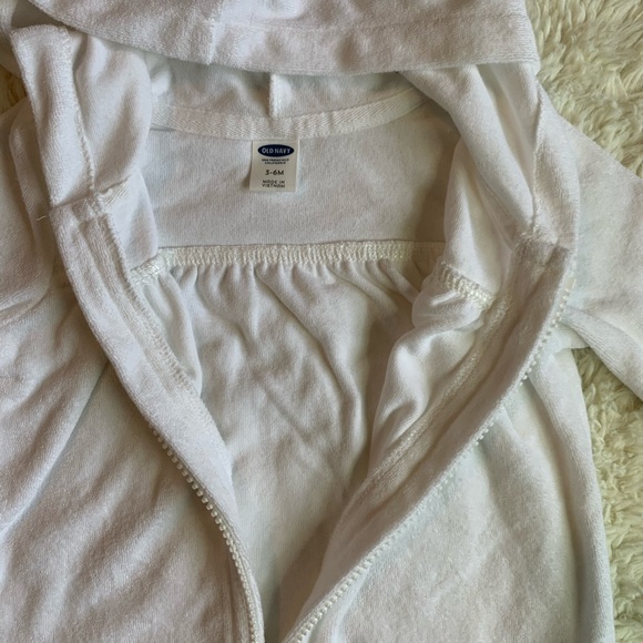 Lightweight baby girl zip up sweater - Picture 5 of 6